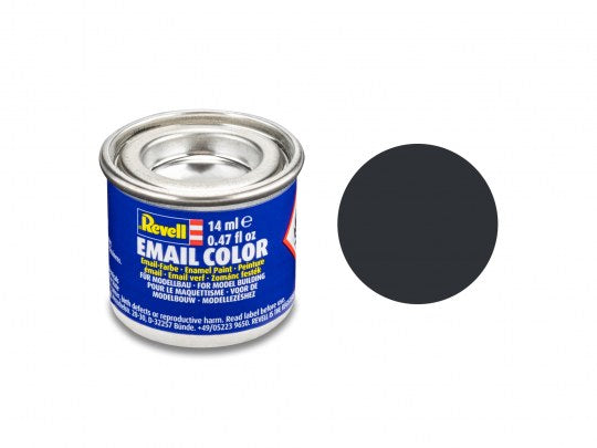 Revell 32109 14ml Tin Enamel Email Color Paint - Anthracite Grey Matte
