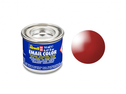 Revell 32131 14ml Tin Enamel Email Color Paint - Fiery Red Gloss