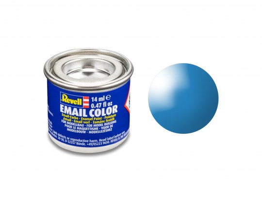 Revell 32150 14ml Tin Enamel Email Color Paint - Light Blue Gloss