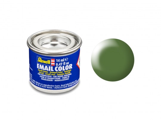 Revell 32360 14ml Tin Enamel Email Color Paint - Green Silk
