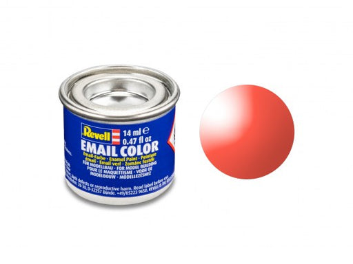 Revell 32731 14ml Tin Enamel Email Color Paint - Clear Red