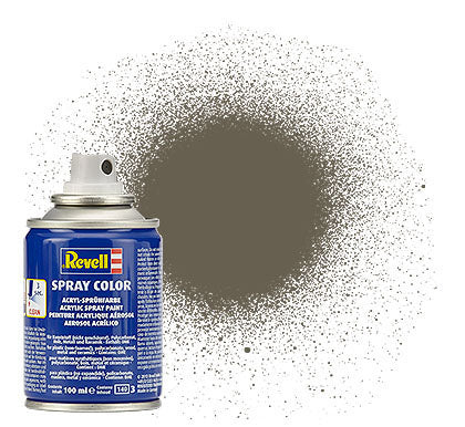 Revell 34146 100ml Acrylic Spray Color Paint - NATO Olive Matte (Ok for Lexan RC Car Bodies)