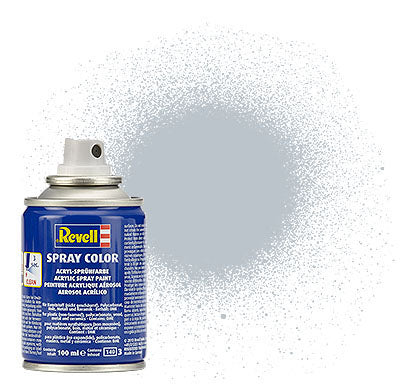 Revell 34199 100ml Acrylic Spray Color Paint - Aluminum Metallic (Ok for Lexan RC Car Bodies)