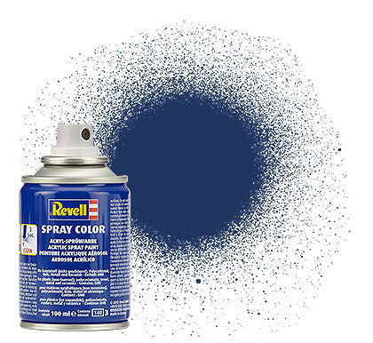 Revell 34200 100ml Acrylic Spray Color Paint - RBR Blue (Ok for Lexan RC Car Bodies)
