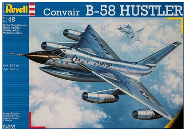 1/48　モノグラム　B-58ハスラー　 豊富な，格安 ☆ MONOGRAM モノグラム 1⁄48 アメリカ空軍 超音速戦略