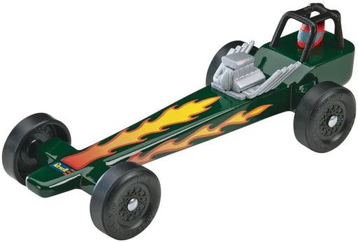Revell 9635 Dragster Racer Pinewood Derby Kit with BSA Wheels