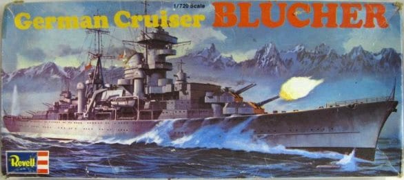 Revell H-480 1/720 German Cruiser Blucher