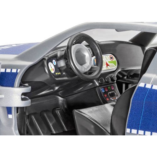 Revell-MONOGRAM 1002 1/20 Revell Jr. Police Car Snap Plastic Model Kit