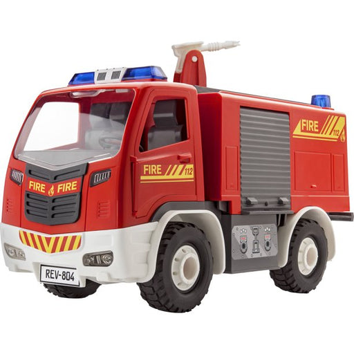 Revell-MONOGRAM 1004 1/20 Revell Jr. Fire Truck Snap Plastic Model Kit