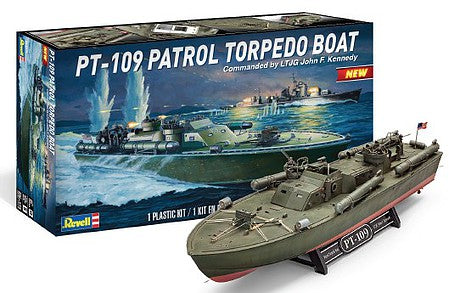 Revell-MONOGRAM 319 1/72 PT109 Patrol Torpedo Boat Skill Level 5 Plastic Model Kit