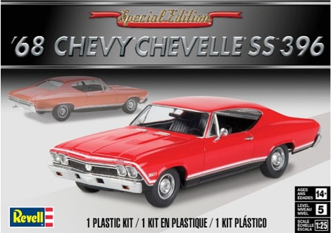 Revell-MONOGRAM 4445 1/25 1968 Chevy Chevelle SS Plastic Model Kit