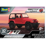 Revell-MONOGRAM 85-1239 1/25 Jeep Wrangler Rubicon Click Together Model Kit