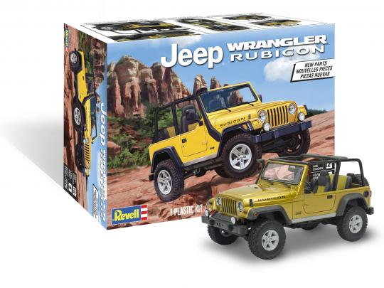 Revell-MONOGRAM 85-4501 1/25 Jeep Wrangler Rubicon Model Kit
