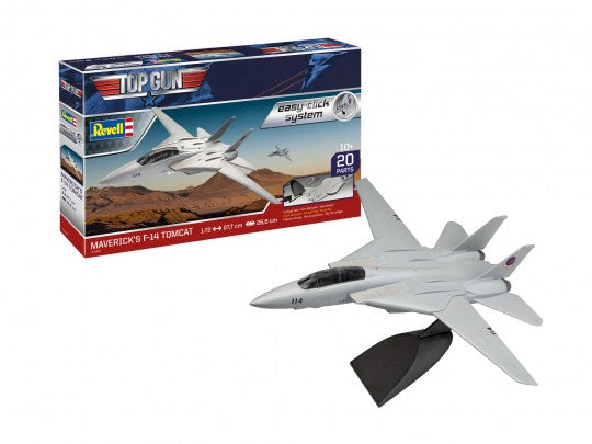 Revell of Germany 4966 1/72 Top Gun Maverick F14 Tomcat Fighter Jet Kit