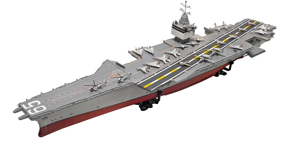 Revell of Germany 5173 1/400 USS Enterprise CVN65 Nuclear Powered Aircraft Carrier Platinum Kit