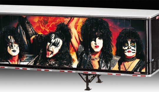 Revell of Germany 7644 1/32 KISS Tour End of the Road Tractor Trailer Kit with Paint and Glue