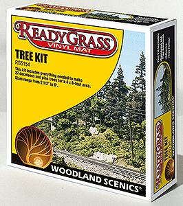Woodland Scenics RG5154 ReadyGrass Tree Kit