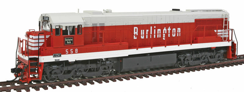 Rivarossi HO HR2531 GE U25C Diesel CB&Q 558 DCC and Sound - NOS