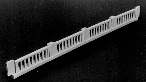 Rix Products 628-0104 HO Scale 50 Scale Feet of 1930's Railings 4 Pack