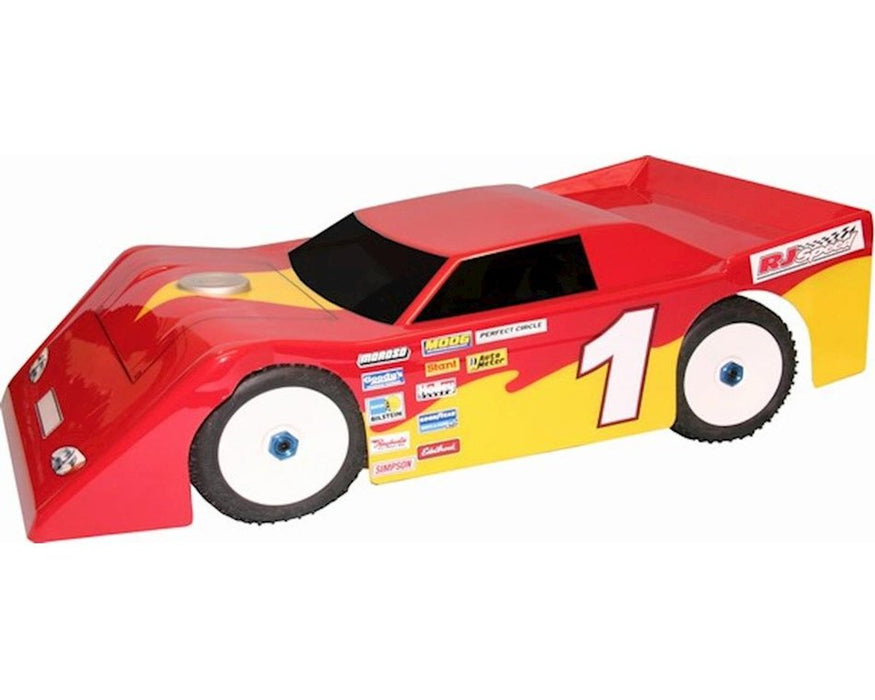 RJ Speed 1015 1/8 Max Wedge Dirt Oval Clear Body