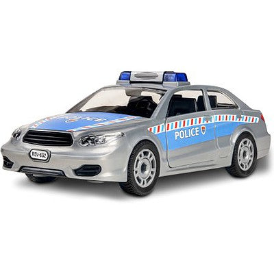 Revell-MONOGRAM 1002 1/20 Revell Jr. Police Car Snap Plastic Model Kit