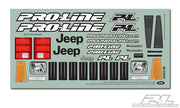 Pro-Line 3362-00 Jeep Comanche Full Bed Clear Body 12.3" 313mm