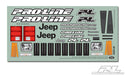 Pro-Line 3362-00 Jeep Comanche Full Bed Clear Body 12.3" 313mm