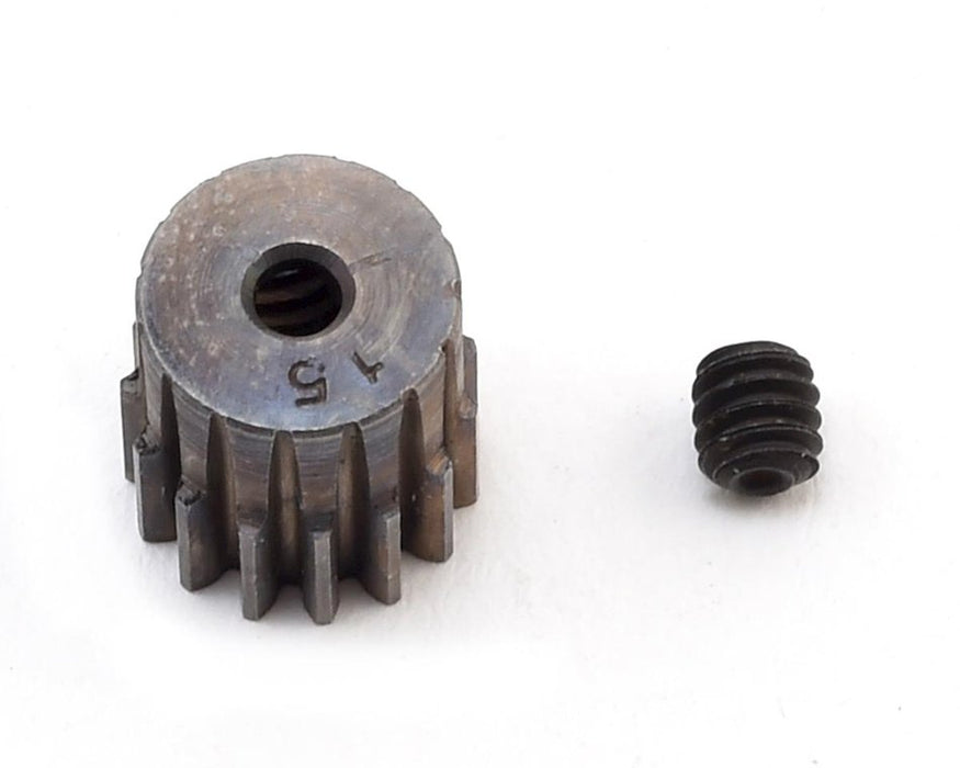 Robinson Racing Products 1815 Hard 15T .5 Mod Steel Mini Pinion for 2mm Shaft