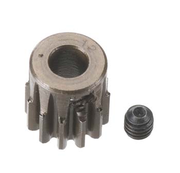 Robinson Racing Products 8712 Hard .08 Bore Steel Pinion 12T fits 5mm Shaft