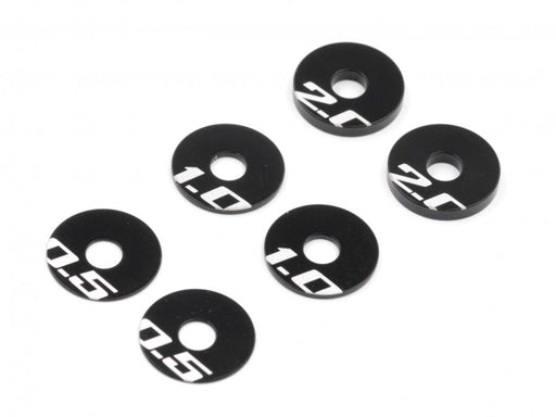 Roche 310215 Aluminum Chassis Width Adjustment Spacer Set for Rapide F1 