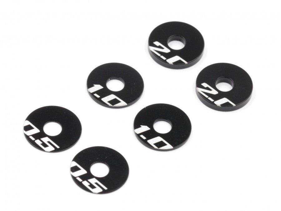 Roche 310215 Aluminum Chassis Width Adjustment Spacer Set for Rapide F1 