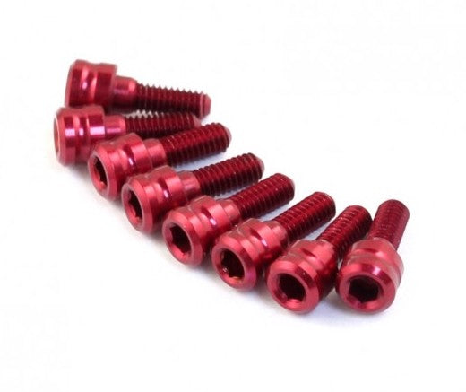 Roche 510051 Red M2.5x6mm Caphead Screw 8 Pack