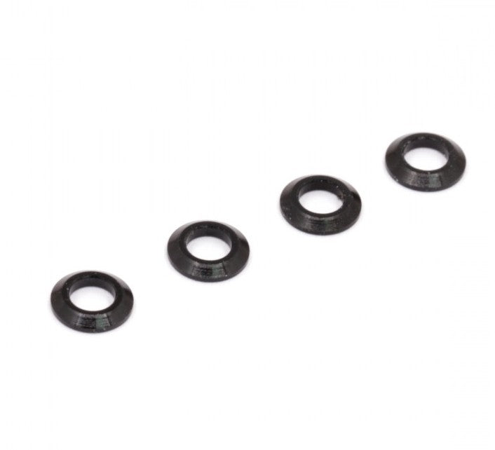 Roche 510064 M3x5.5x1.0mm Cone Type King Pin Spacer for Rapide F1 4 Pack