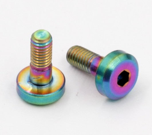 Roche 550062 M3x8mm Rainbow Ti Motor for Rapide F1 2 Pack