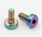 Roche 550062 M3x8mm Rainbow Ti Motor for Rapide F1 2 Pack
