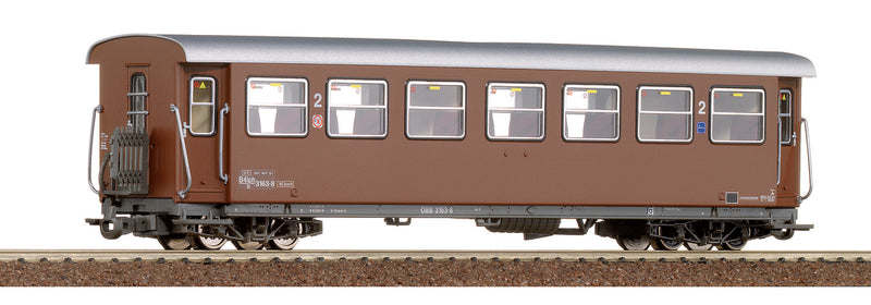 Roco 34004 HOe Scale Type B Mariazeller Brown Passenger Car Austria ÖBB - NOS