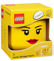 Room Copenhagen LEGO® Storage Head Large Girl Face