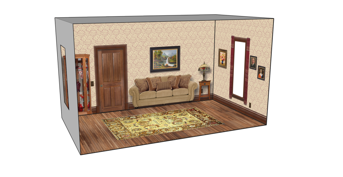 Roomettes 01-101-01 HO Scale Mongillo Jewellers Interior Kit (Fits DPM 10100)