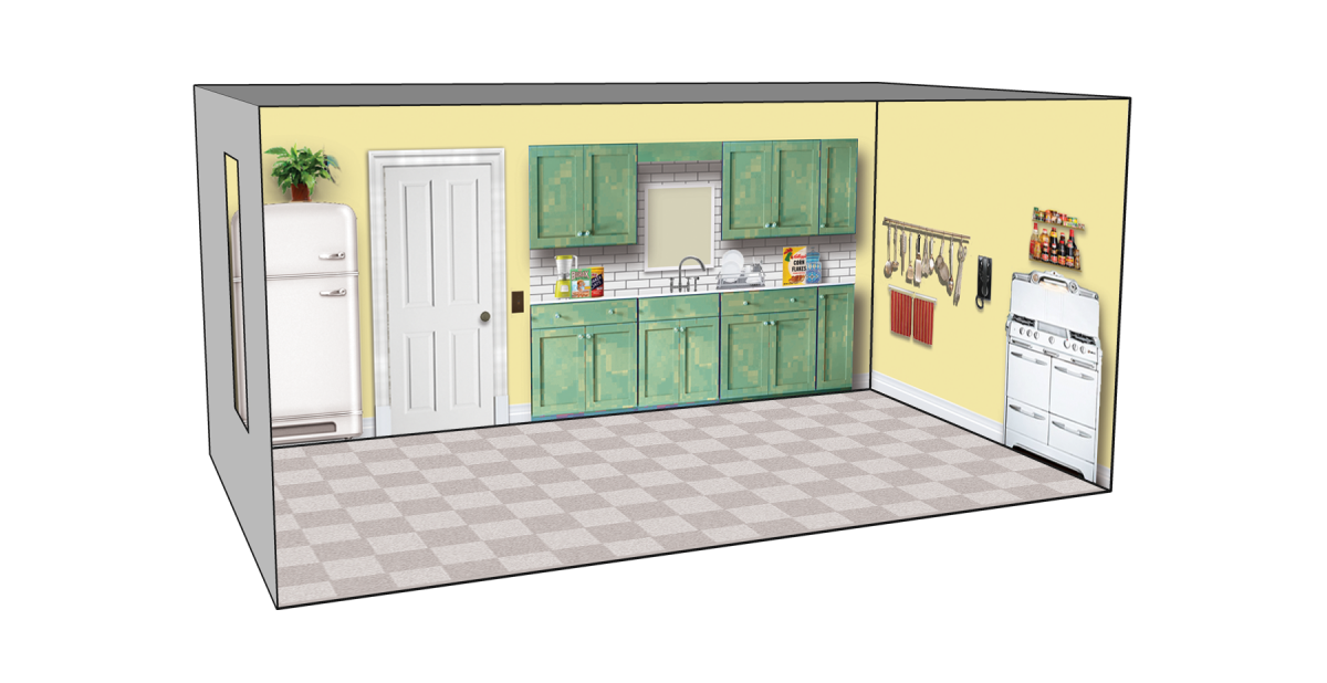 Roomettes 01-101-01 HO Scale Mongillo Jewellers Interior Kit (Fits DPM 10100)