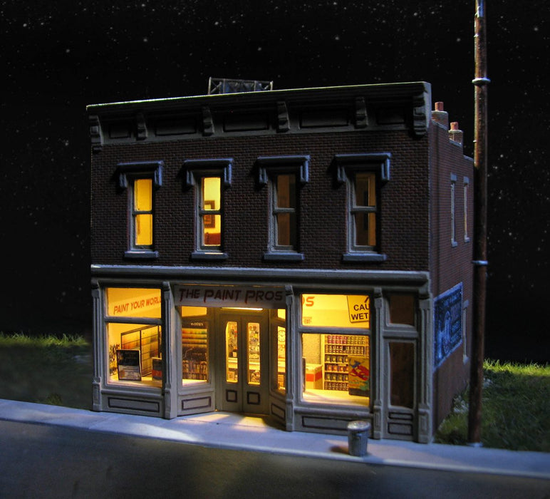 Roomettes 01-102-01 HO Scale The Paint Bros Interior Kit (Fits DPM 10200)