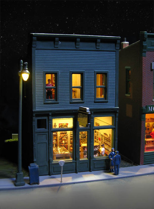 Roomettes 01-105-01 HO Scale Stewart's Hobby Shop Interior Kit (Fits DPM 10500)