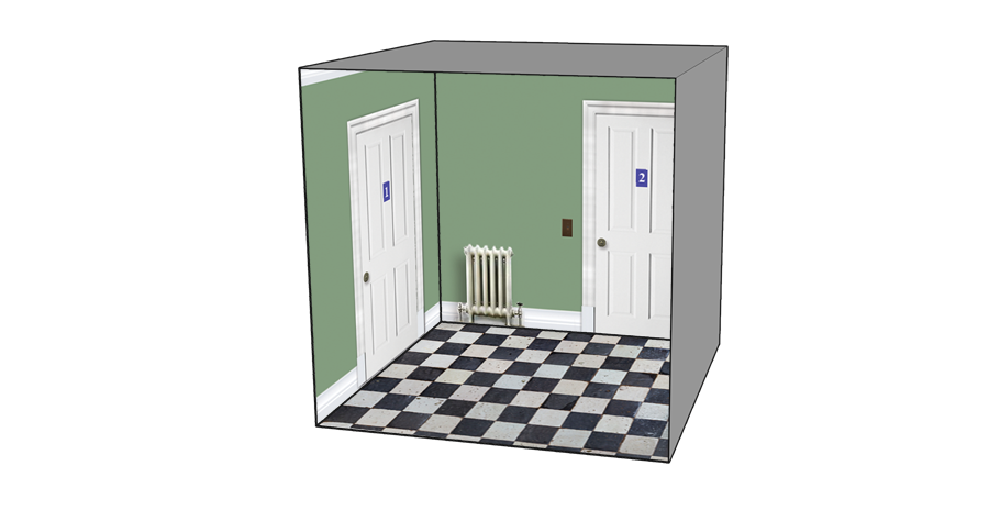 Roomettes 01-111-01 HO Scale Banfield Street #3 Interior Kit (Fits DPM 11100)