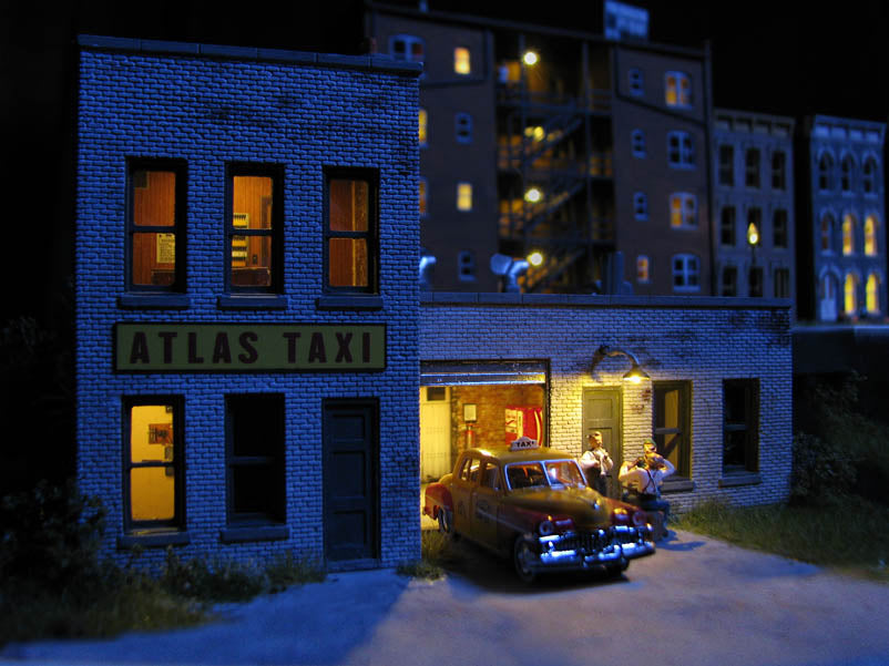 Roomettes 01-112-01 HO Scale Atlas Taxi Interior Kit (Fits DPM 11200)