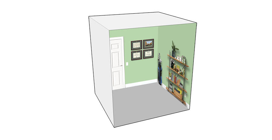 Roomettes 01-117-01 HO Scale Sporto's Outdoor and Athletic Interior Kit (Fits DPM 11700)