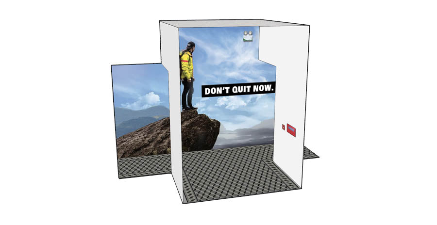 Roomettes 01-117-01 HO Scale Sporto's Outdoor and Athletic Interior Kit (Fits DPM 11700)