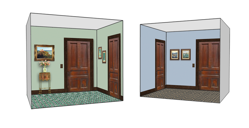 Roomettes 01-119-01 HO Scale Arlington Hotel Interior Kit (Fits DPM 11900)