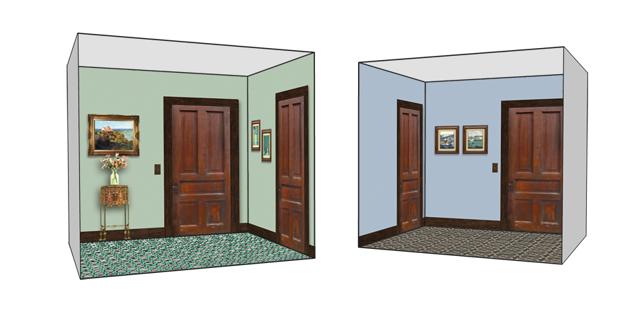 Roomettes 01-119-01 HO Scale Arlington Hotel Interior Kit (Fits DPM 11900)