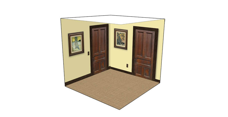 Roomettes 01-119-01 HO Scale Arlington Hotel Interior Kit (Fits DPM 11900)