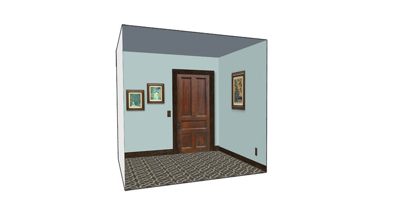 Roomettes 01-119-01 HO Scale Arlington Hotel Interior Kit (Fits DPM 11900)