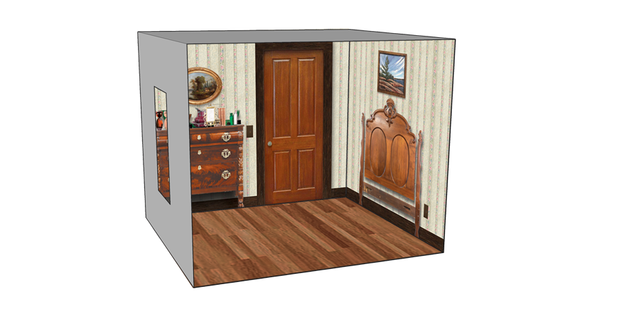 Roomettes 04-933-3177 HO Scale Broadway Apartments Interior Kit (Fits Walthers 933-3177)